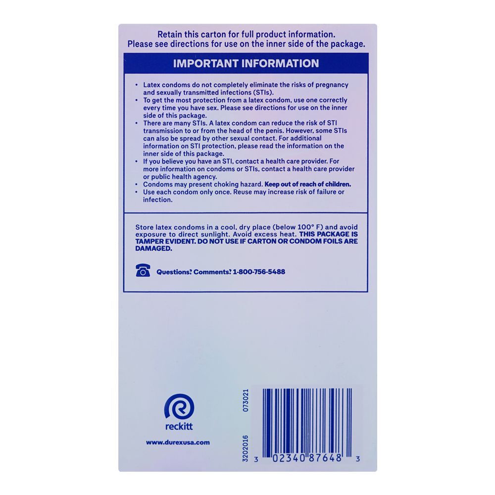 Durex Air Large Wide Fit Ultra-Thin Condom, 10-Pack