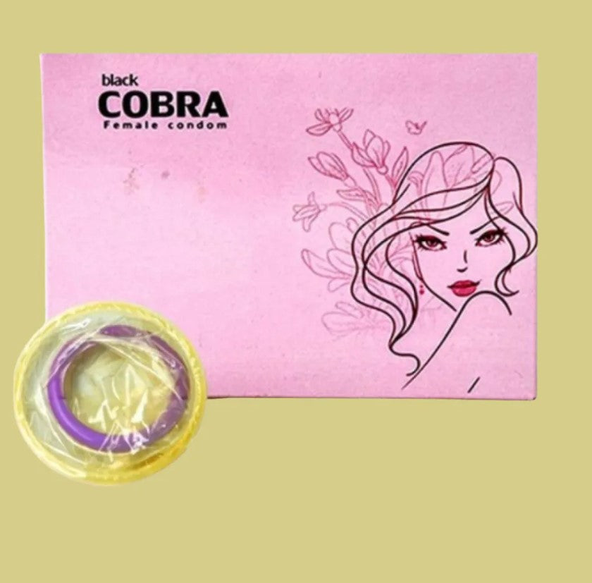 Black Cobra Female Condom