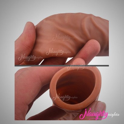 5 Inch Realistic Sleeve For Time Delay And Increase Girth