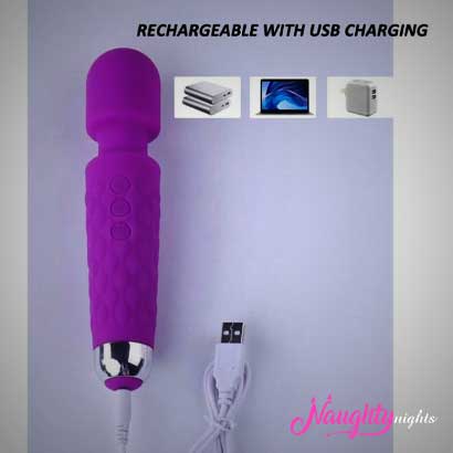 Fairy Wand USB Rechargeable Vibrator For Women