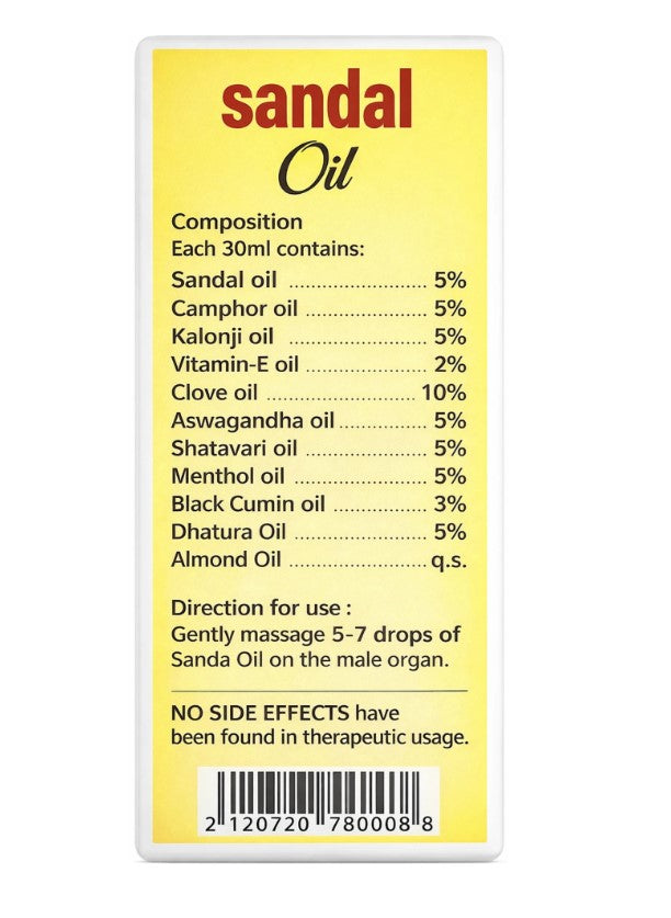 Mixherb Sanda Oli Ayurvedic External Use (28 ml)