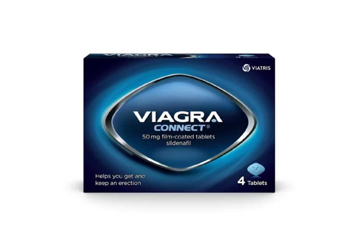 Viagra Connect Sildenafil 50mg film-coated tablets - 4 tablets