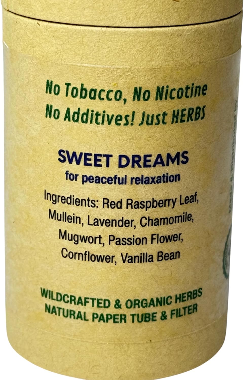 Flora Janes Herbal Cigarettes - Tobacco and Nicotine Free - Organic and wildharvested Herbs (Sweet Dream)