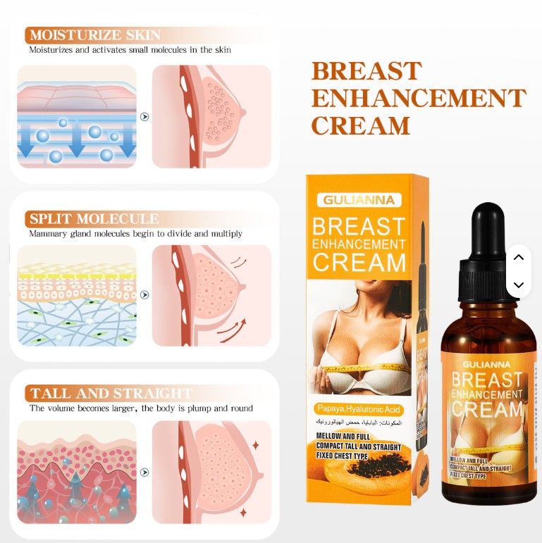 Breast Enhancement Cream Firming Oil up Breast Plumping Essential Oil for Breast Care Enhancement