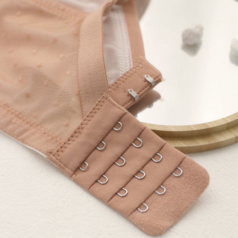 New Fashion Women Pink  Lingerie Lace Bralette Cotton Panties Push Up Padded Underwire Bra Sets Lingerie C