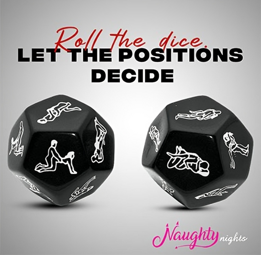 12 Sides Love Posture Sexy Romance Erotic Craps Adult Game Dice