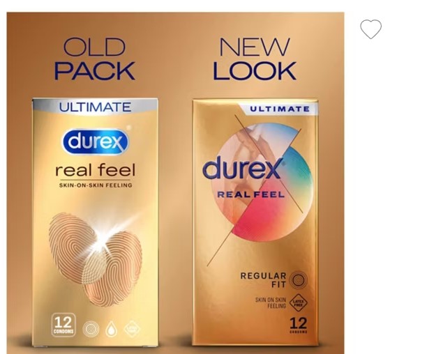 Durex Real Feel Non Latex Condoms - 12 Pack