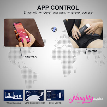 Sam Neo App Controlled Vibrating & Suction Masturbator