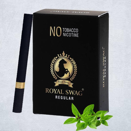 ROYAL SWAG Ayurvedic & Herbal Cigarette, Regular (20 Sticks) Smoking Cessation 1 Packs-20 Sticks