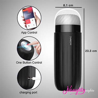 Sam Neo App Controlled Vibrating & Suction Masturbator