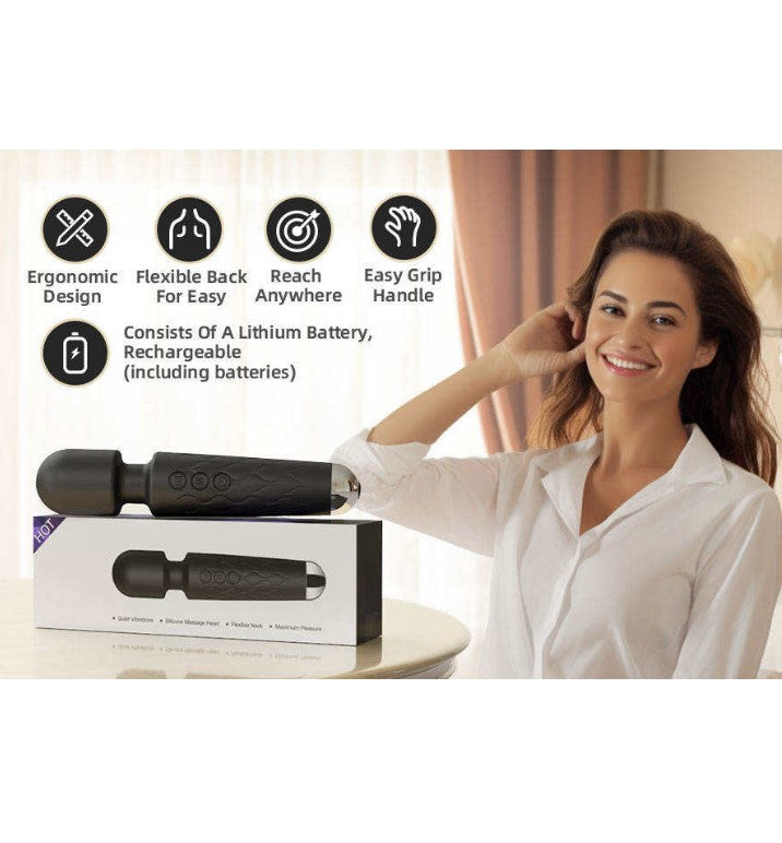 Silicone USB, Powerful Handheld AV Wand Men's and Women's Wireless