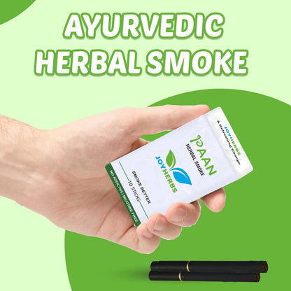 Herbal Cigarettes 100% Tobacco Free and Nicotine Free PAAN 1 Packs-20 Sticks Non Addictive