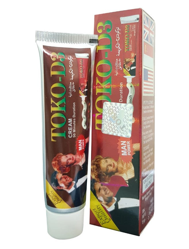 Toko-D3 Herbal Delay Cream