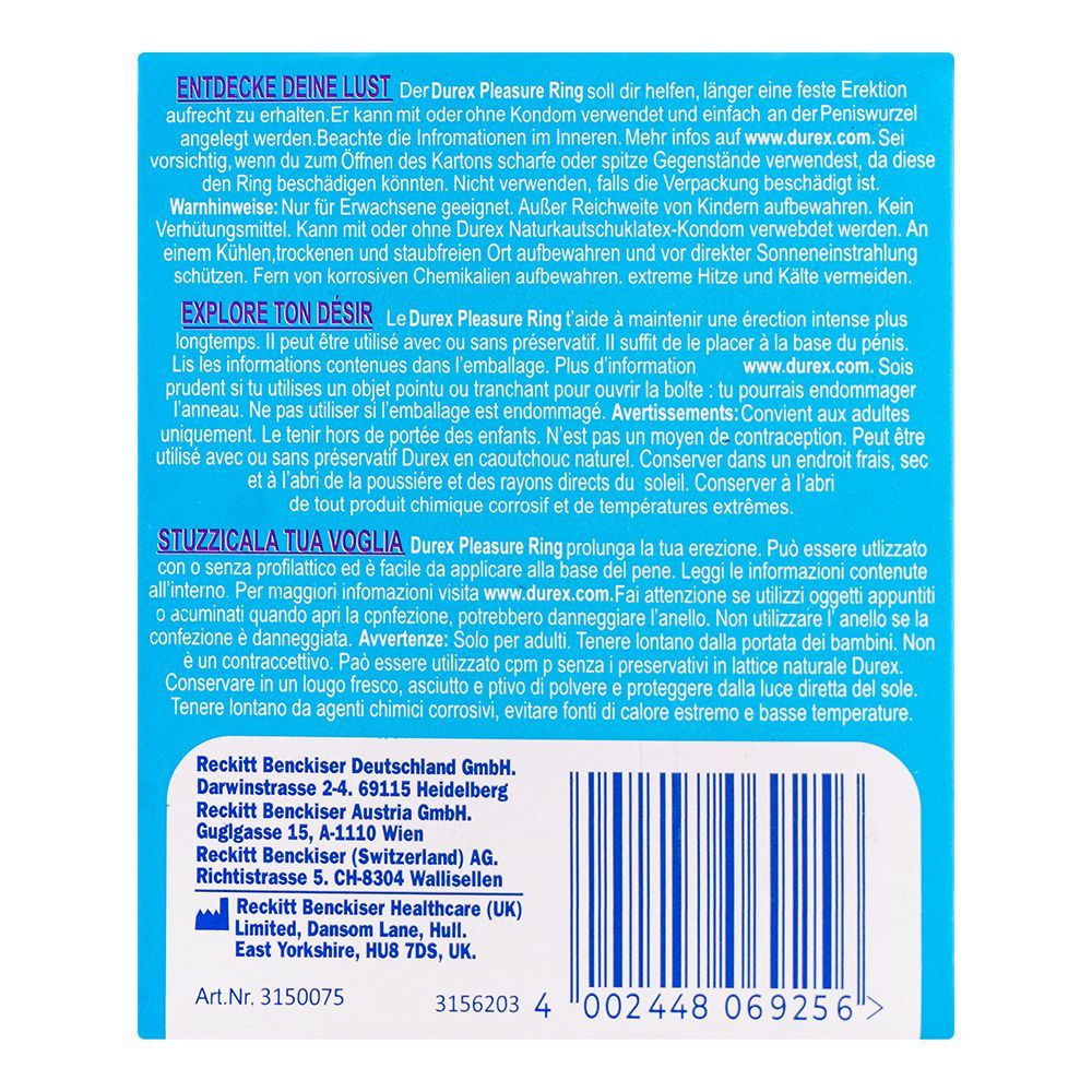 Durex Pleasure Ring, 1-Pack
