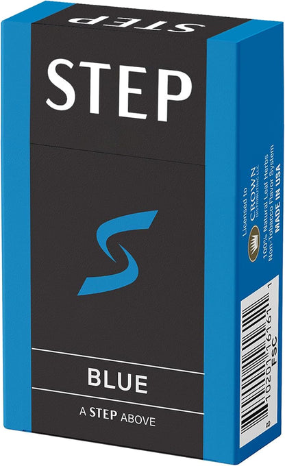 STEP Blue Light Smooth Herbal Cigarettes - 1 Packs-20 Sticks