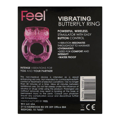 Feel Vibrating Butterfly Ring, Waterproof