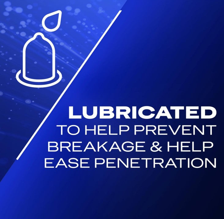 Condoms, Ultra Fine, Ribbed, Dotted with Delay Lubricant, Durex Performax Intense Natural Rubber Latex Condoms, 12 Count, Contains Desensitizing Lube for Men