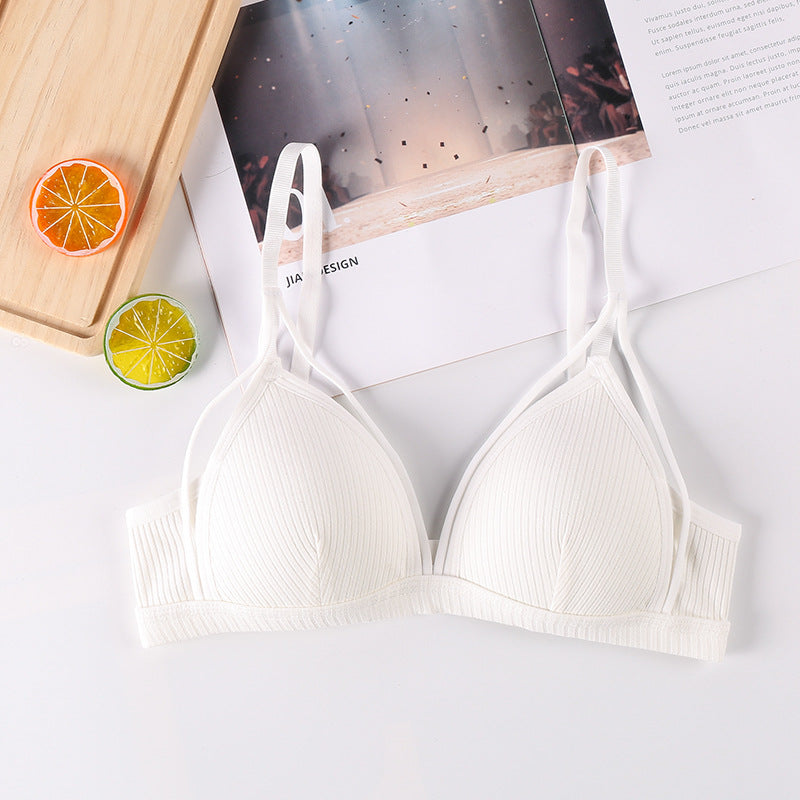 Women's Bra Thin Wireless Underwear Brassiere Sexy Lingerie Push up Bras Padded Soft Bra Crop Top Bralette Female