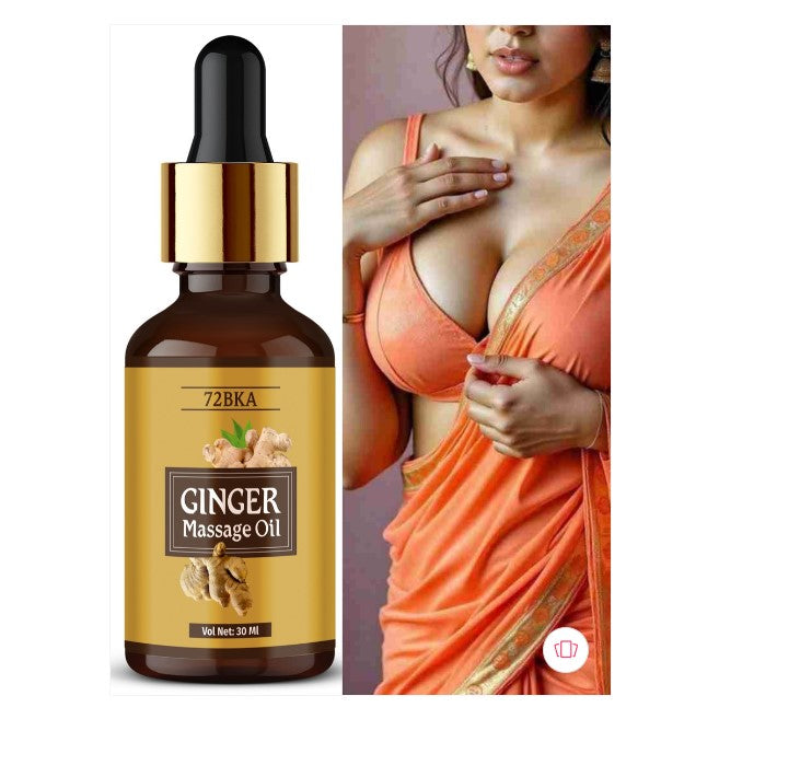 Women Cruelty-Free Ginger Massage Oil - 30 ml