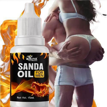 Sanda Oil For Men Orignal Aroma Massage Oil For Gentle Body Care Massage (15 ml)