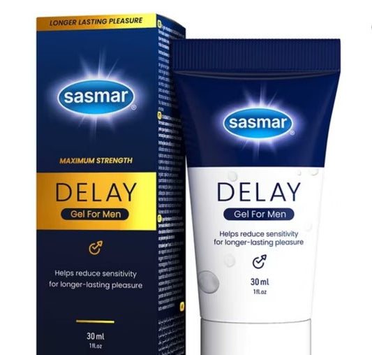 Sasmar Delay Gel Helps Prolong Intimacy 30Ml
