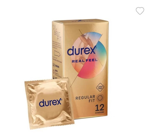 Durex Real Feel Non Latex Condoms - 12 Pack
