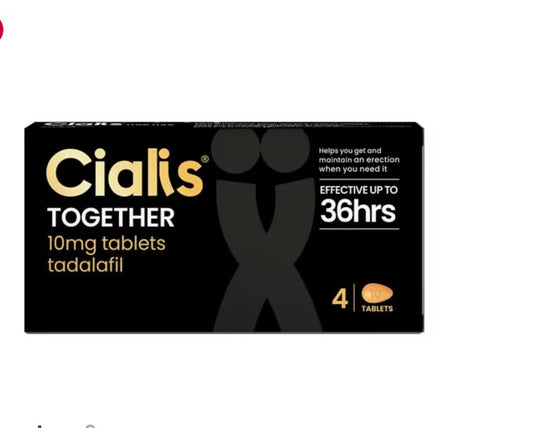 Cialis Together 10mg Tablets - Tadalafil - 4 Tablets