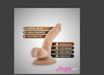 5 Inch Anal and Pussy Flexible C Shape Penis