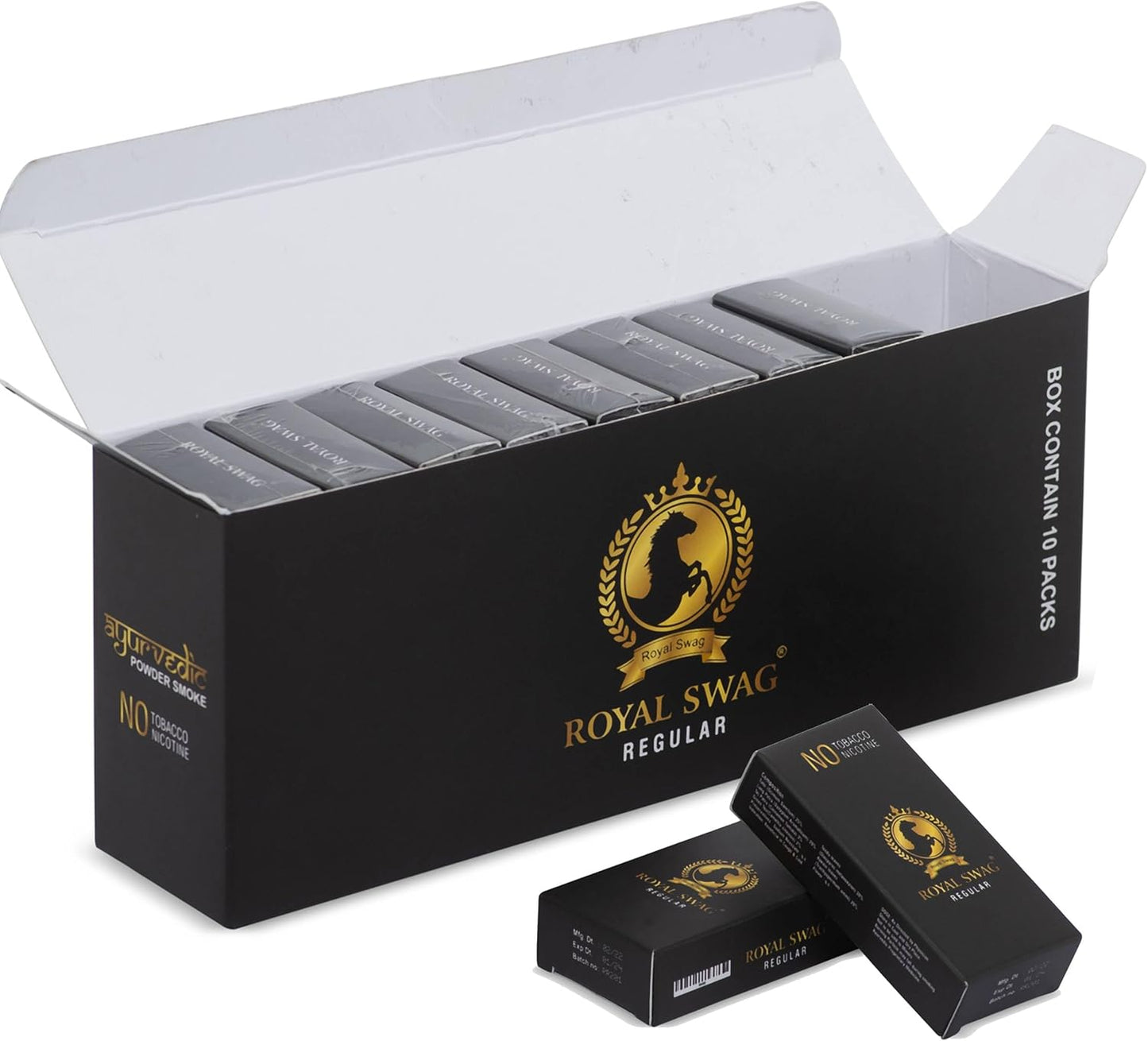 ROYAL SWAG Ayurvedic & Herbal Cigarette, Regular (20 Sticks) Smoking Cessation 1 Packs-20 Sticks