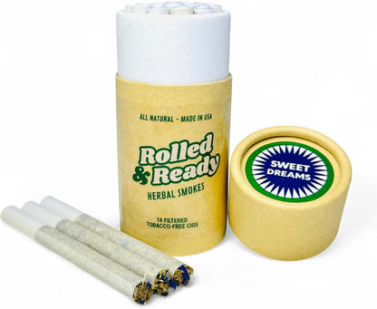 Flora Janes Herbal Cigarettes - Tobacco and Nicotine Free - Organic and wildharvested Herbs (Sweet Dream)