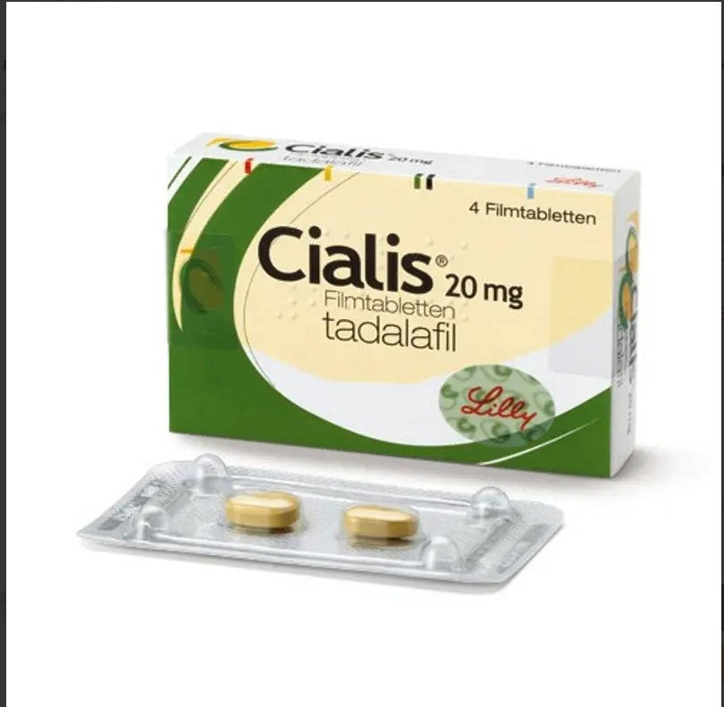 Cialis 20mg - 4 Tablets Imported