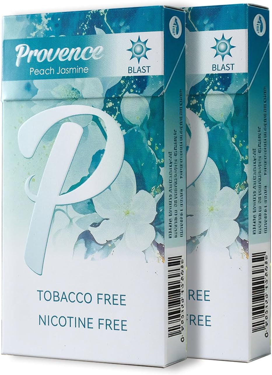 Provence Slim Herbal Cigarettes - Peach Jasmine 1 Packs-20 Sticks