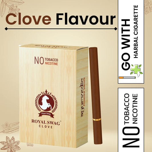 OYAL SWAG Herbal Cigarettes Clove 1 Packs-20 Sticks 100% Tobacco-Free and Nicotine-Free