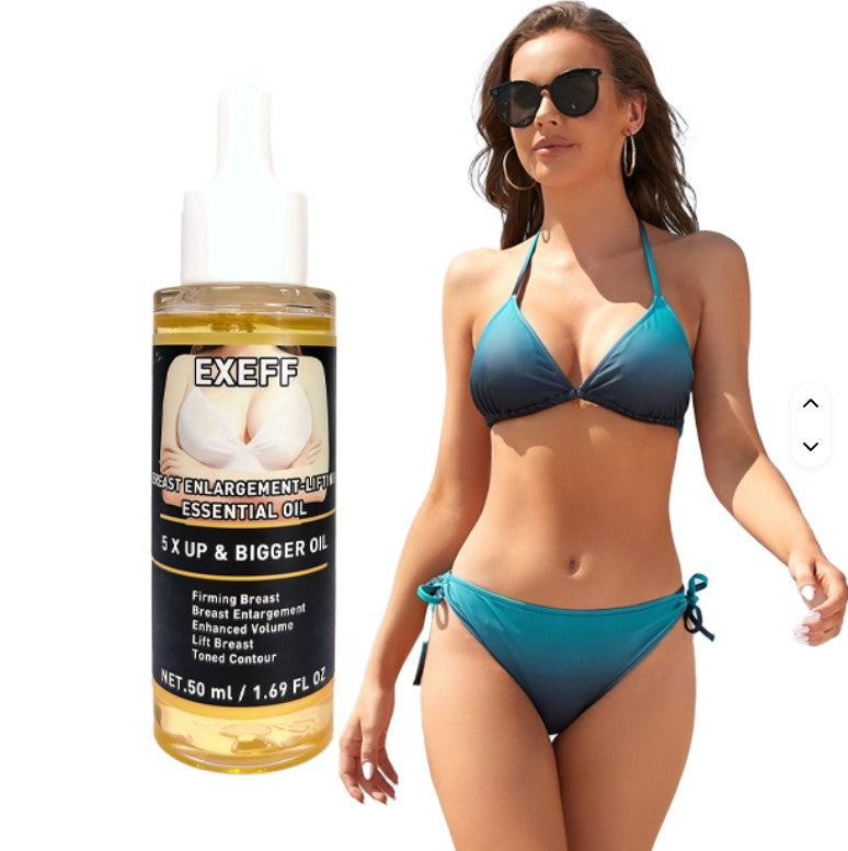 Breast Contouring Oil - Plus & Reduce Formula for Natural Shaping & Slimming Care, Professional Body Care Solution