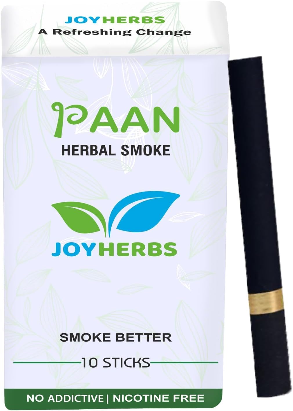 Herbal Cigarettes 100% Tobacco Free and Nicotine Free PAAN 1 Packs-20 Sticks Non Addictive