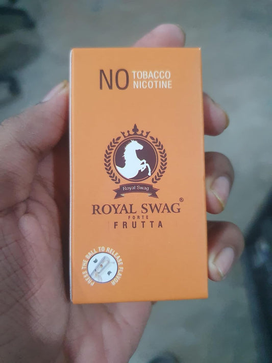 ROYAL SWAG 100% Nicotine Free & Tobacco Free Herbal & Ayurvedic Frutta Cigarettes 1 Packs-20 Sticks